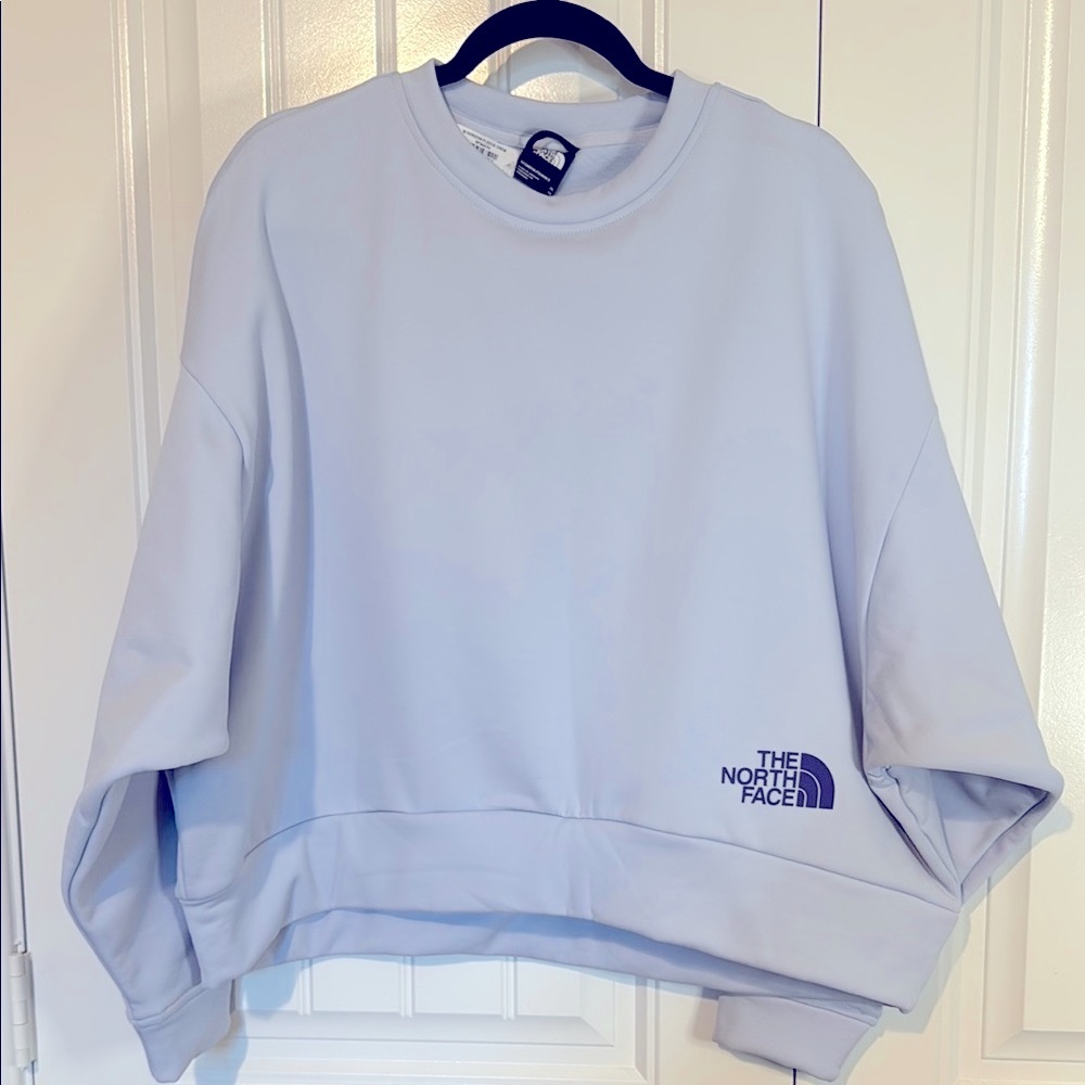 The North Face Light Purple Sweatshirt XL